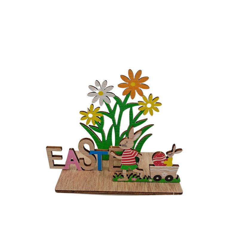 Wooden Easter Home Decoration Ornaments - MediaEclat.store