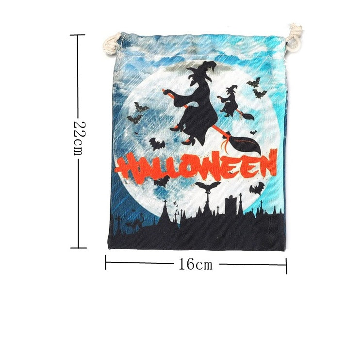 Halloween Candy Bag Drawstring