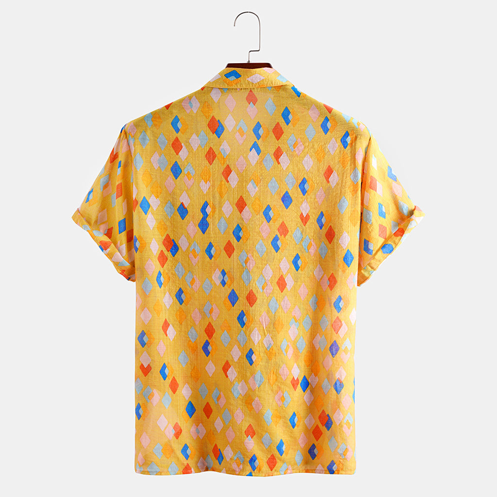 Casual beach men's shirt