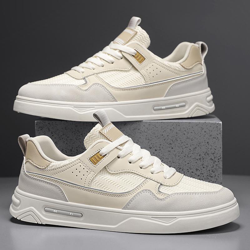 Men's Versatile Fashion White Shoes