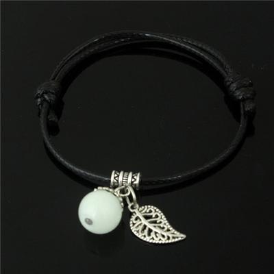 Leaf luminous bracelet woven bracelet - MediaEclat.store