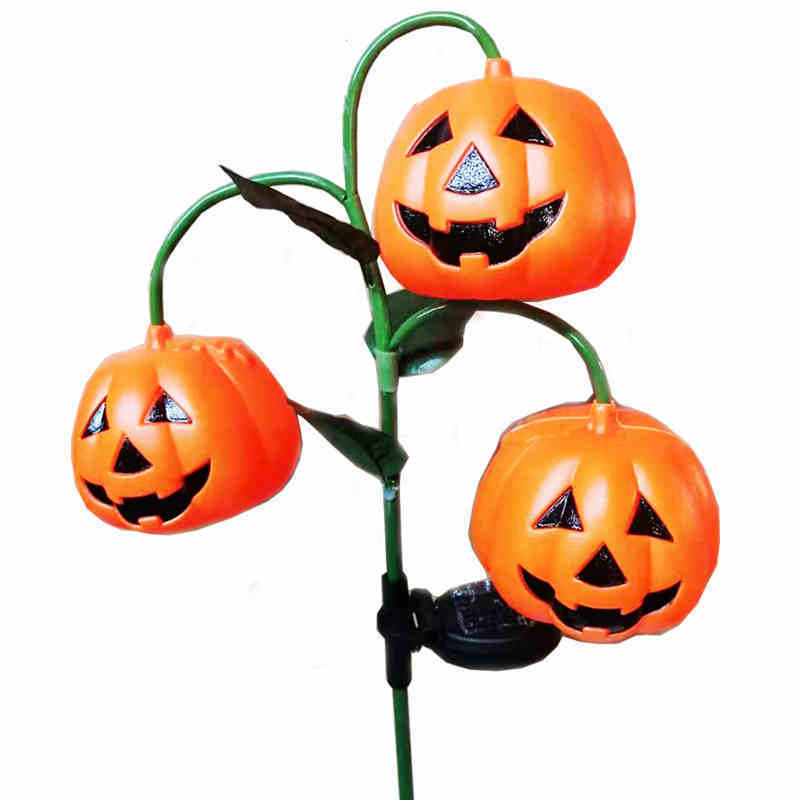 Million Christmas LED Solar Pumpkin Ground Light