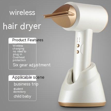 Wireless Charging Smart Hair Dryer For Students