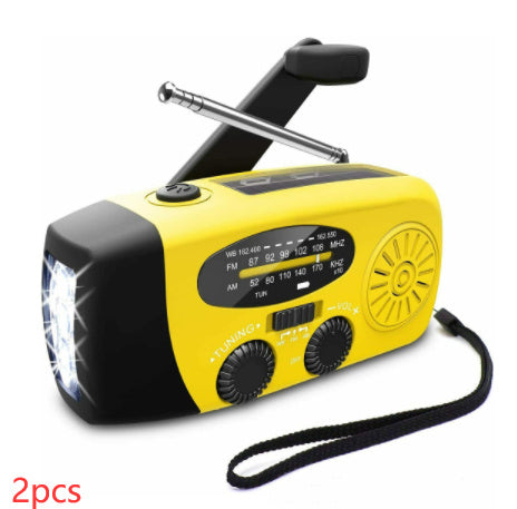 Disaster Prevention Emergency Radio Radio Of Power Generator Outdoor Portable Solar Radio