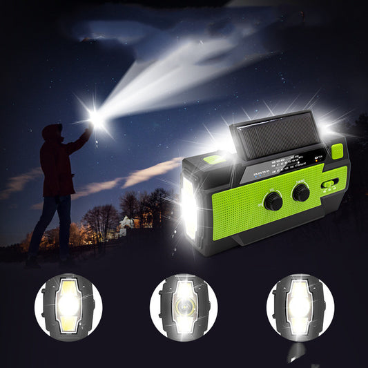 Multifunctional Disaster Prevention Solar Manual Power Generation Emergency Radio