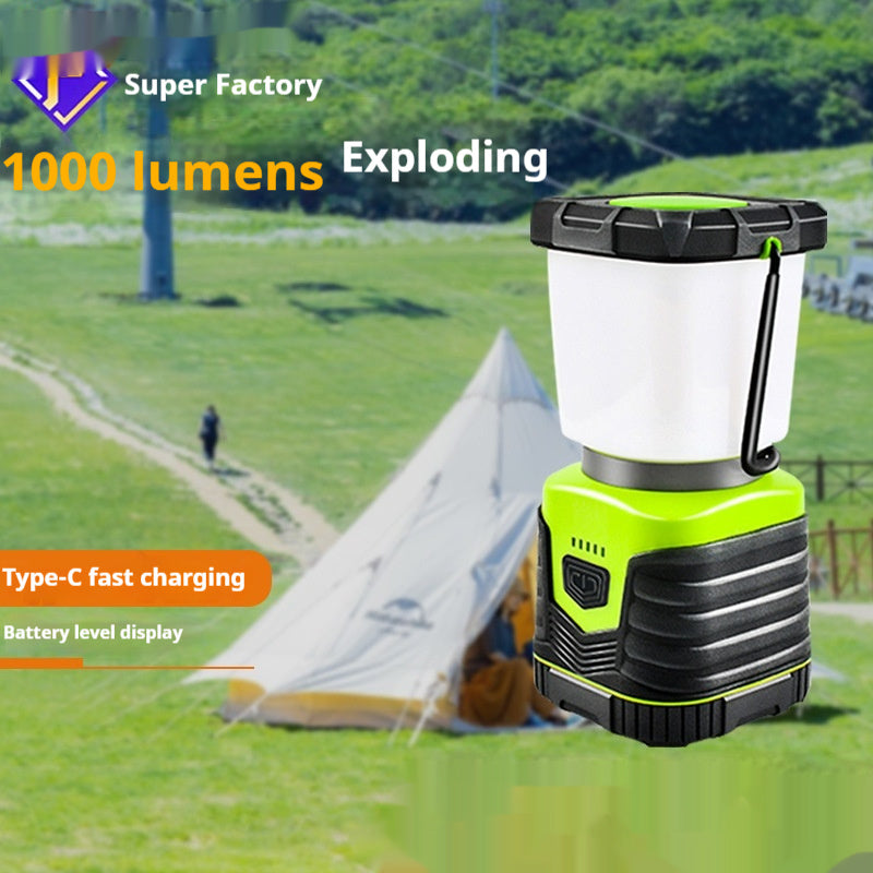 New Portable Outdoor Emergency TYPE-C Charging Camping Lantern