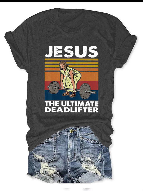 JESUS Printed Women's T-shirt