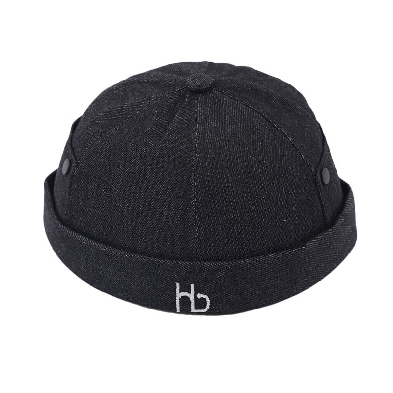 Denim Fashion Beret Male Yuppie Hat