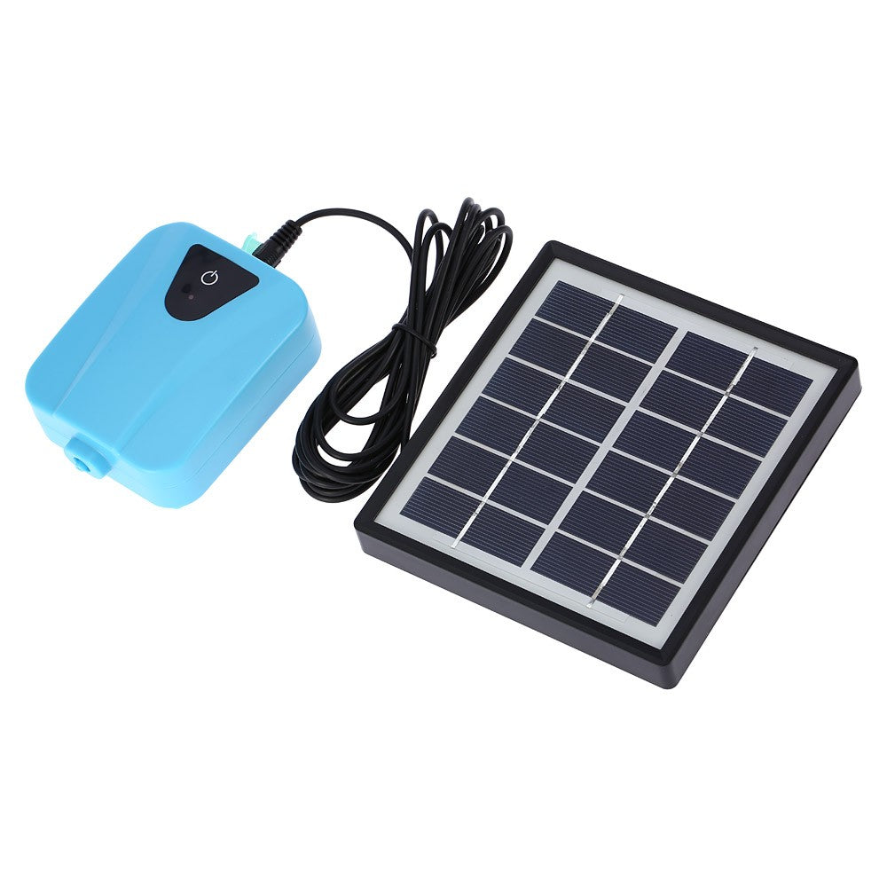 AC solar energy dual-use aeration pump