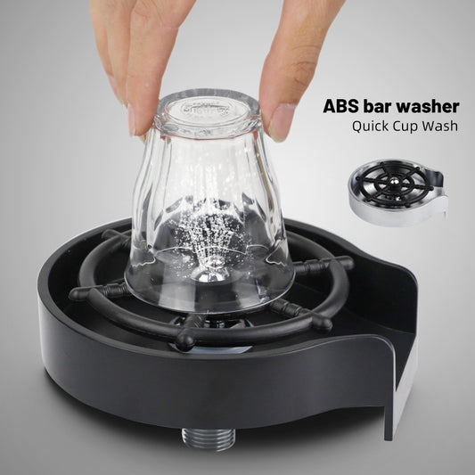 Bar Counter Cup Washer Sink High-pressure Spray Automatic Faucet Coffee Pitcher Wash Cup Tool Kitchen - MediaEclat.store
