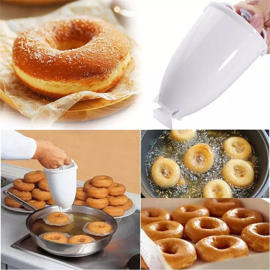 Baking Tools Plastic Baking mold Donut Making Tool Diy Donut Making Artifact Creative Kitchen Dessert Gadget