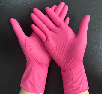 Latex disposable gloves