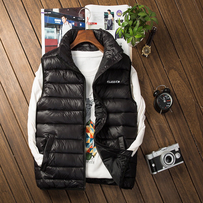 Men's plush vest cotton clothes vest