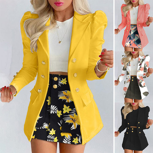 Fashion Solid Color Casual Suits Women's - MediaEclat.store