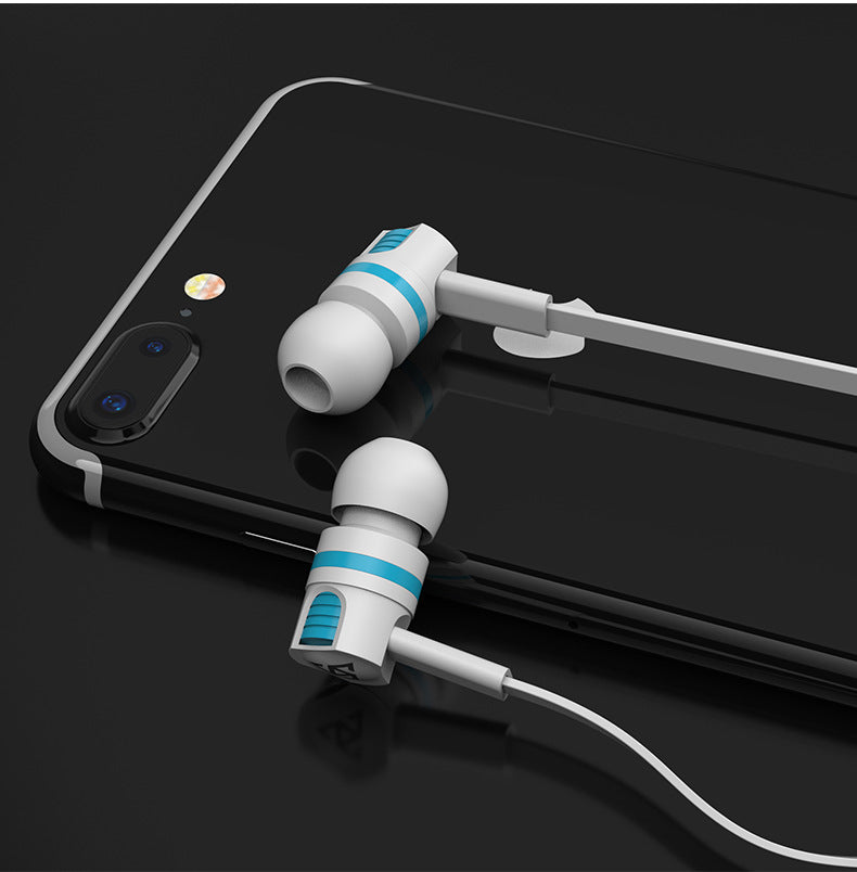 In Ear Wired Headset With Microphone