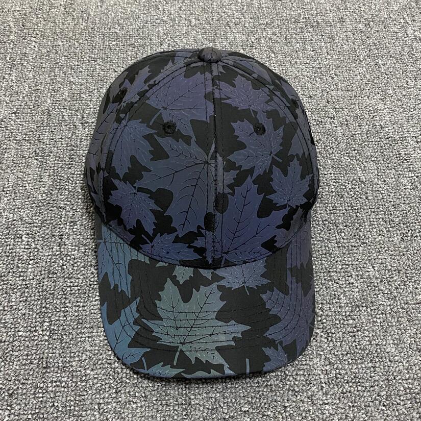 Colorful Maple Leaf Outdoor Reflective Cap