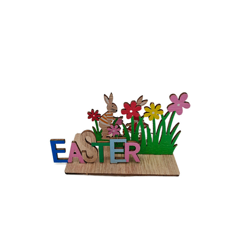 Wooden Easter Home Decoration Ornaments - MediaEclat.store