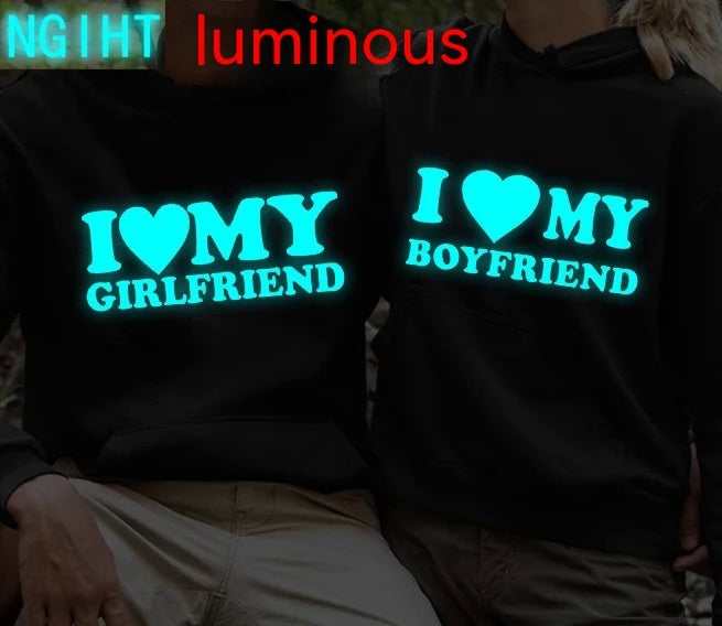 I Love My Boyfriend Girlfriend Hoodie