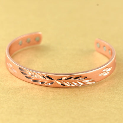 Magnetic AZTEC copper bracelet