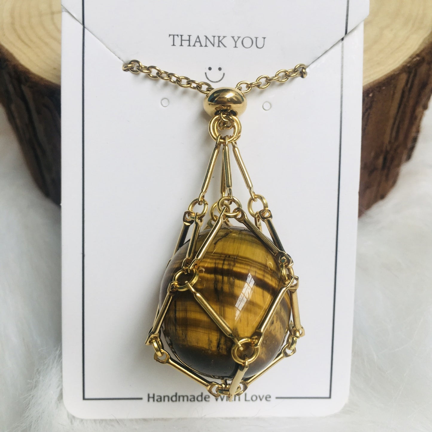 Natural Energy Crystal Pendant