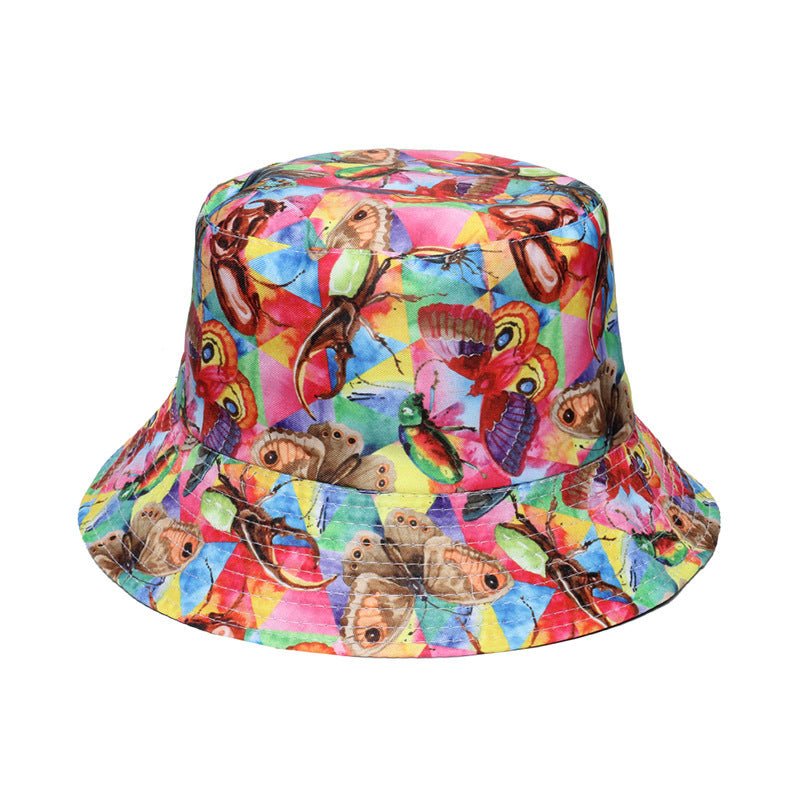 Casual Beach Printing Bucket Hat