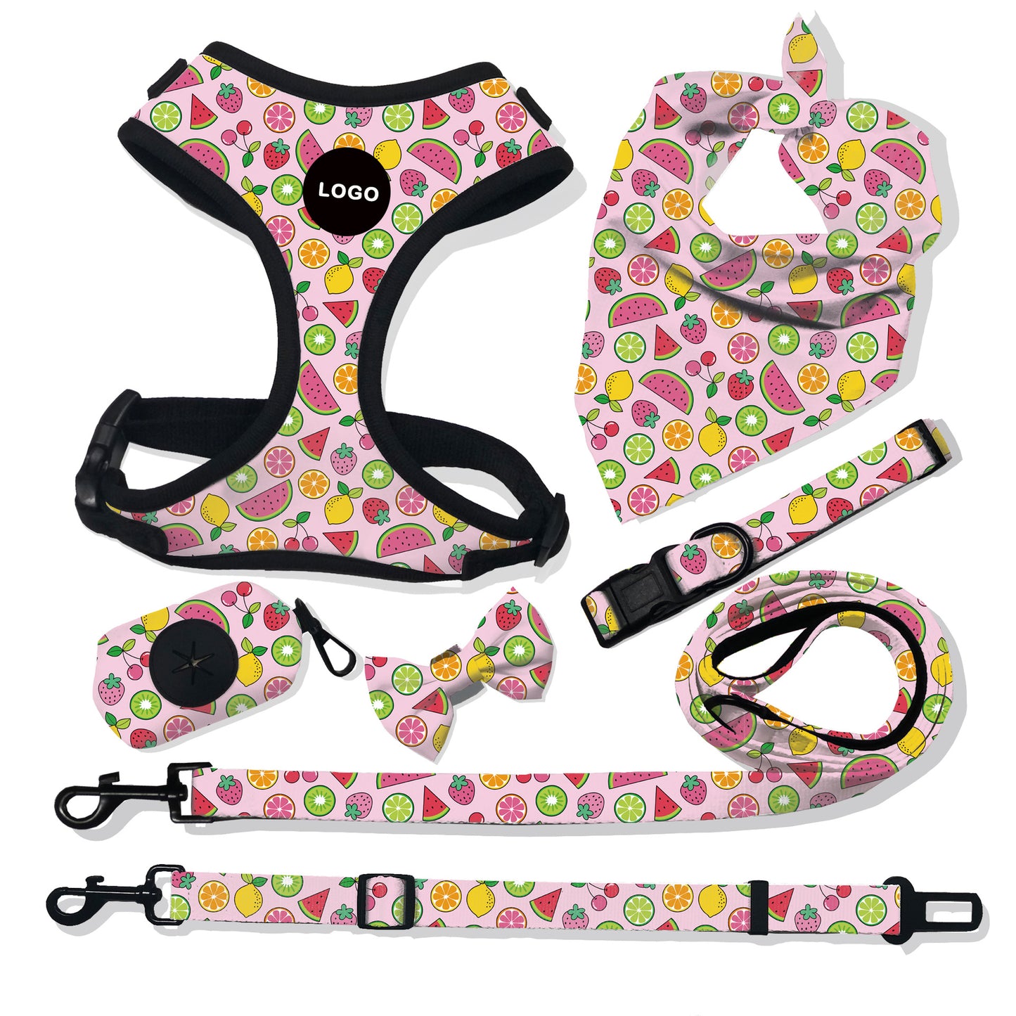 Pet Breathable Dog Harness Leash Set - MediaEclat.store