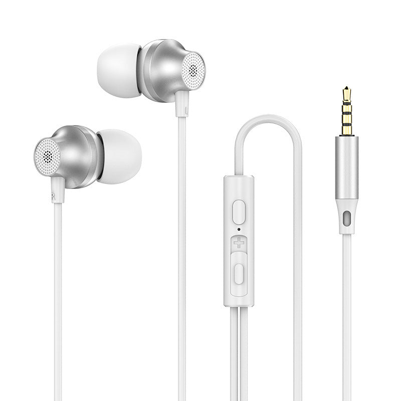 In Ear Wired Subwoofer Metal Earphones