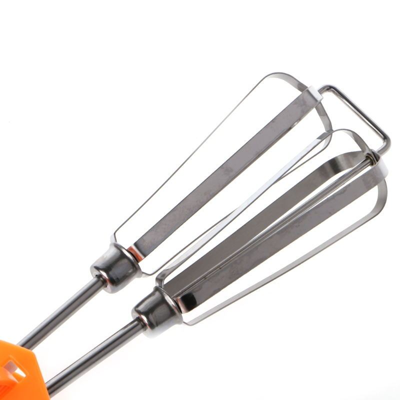 Rotary Hand Whisk Egg Beater Mixer