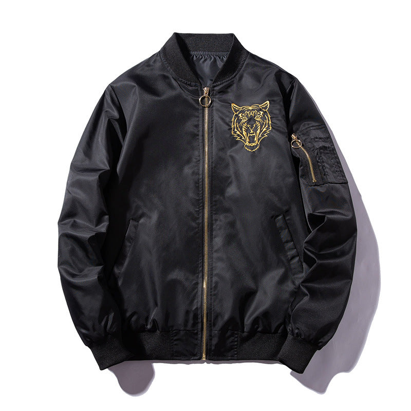 Fashion Men's Embroidered Jacket Baseball Uniform