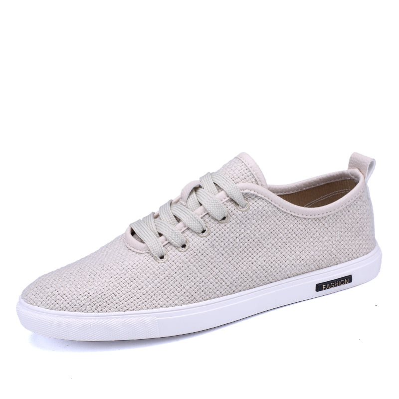 Chinese style linen canvas shoes