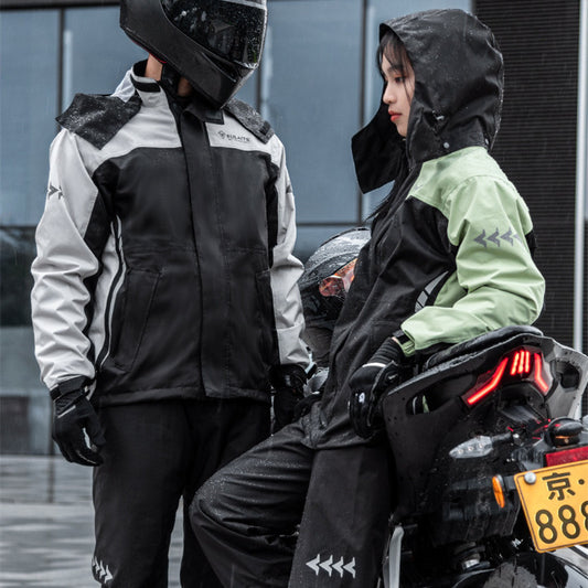 Men And Women Outdoor Split Raincoat Rain Pants Biker Cycling Equipment