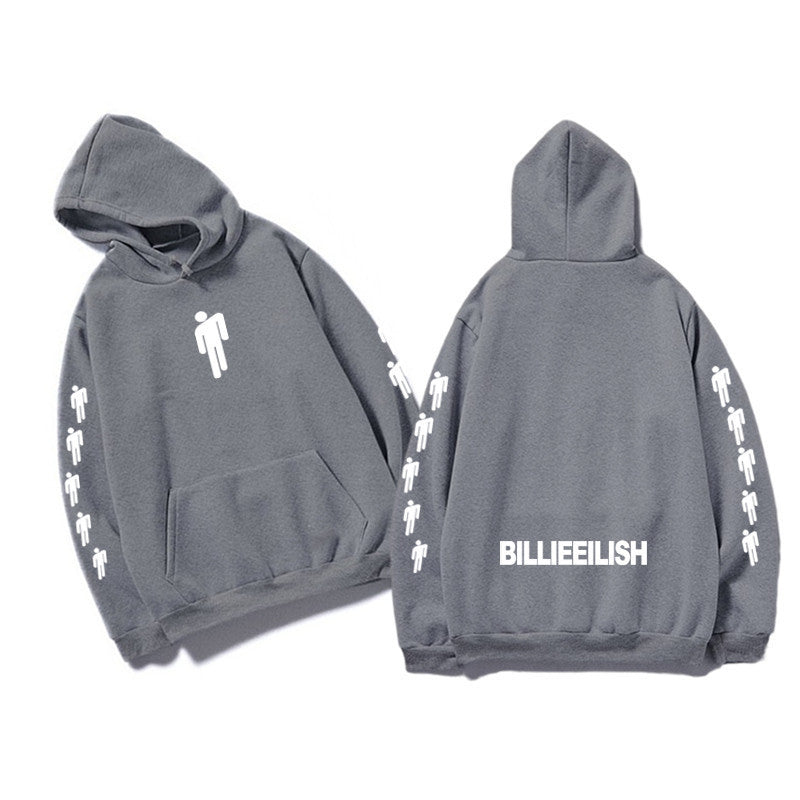 Printed hooded sweatshirt