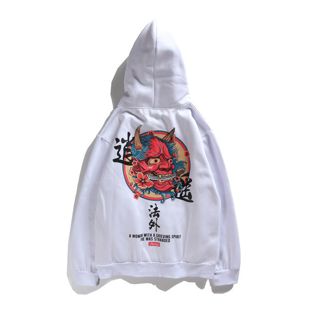 Loose hip-hop hoodie