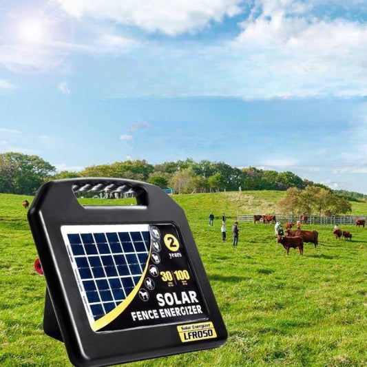 Portable Solar Energy Fence Controller For Easy Livestock Farms