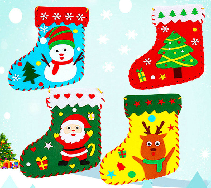 Christmas Children's Handmade Gift Bag Material Package Creative