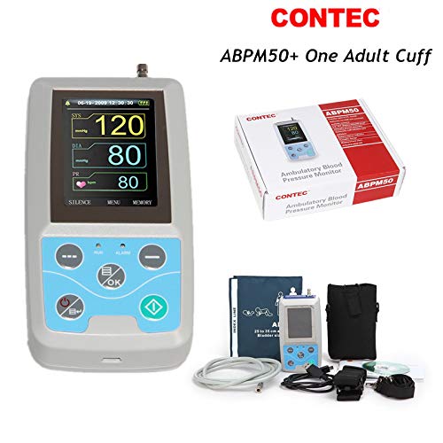 Ambulatory Blood Pressure Monitor USB Software 24h NIBP Holter ABPM50 FDA CE