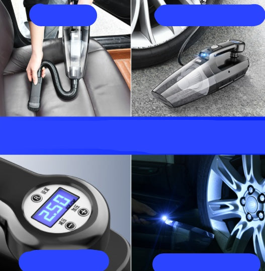 Home Car Dual Use Fourinone High Power Wireless Tire Inflation  Wireless Car Supplies