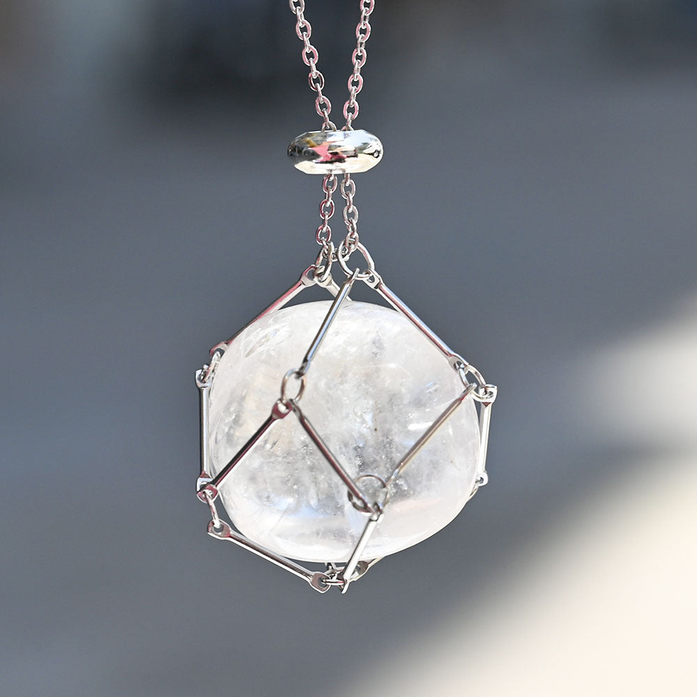 Natural Energy Crystal Pendant