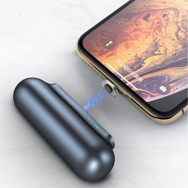 Capsule Mini Emergency Magnetic Power Bank