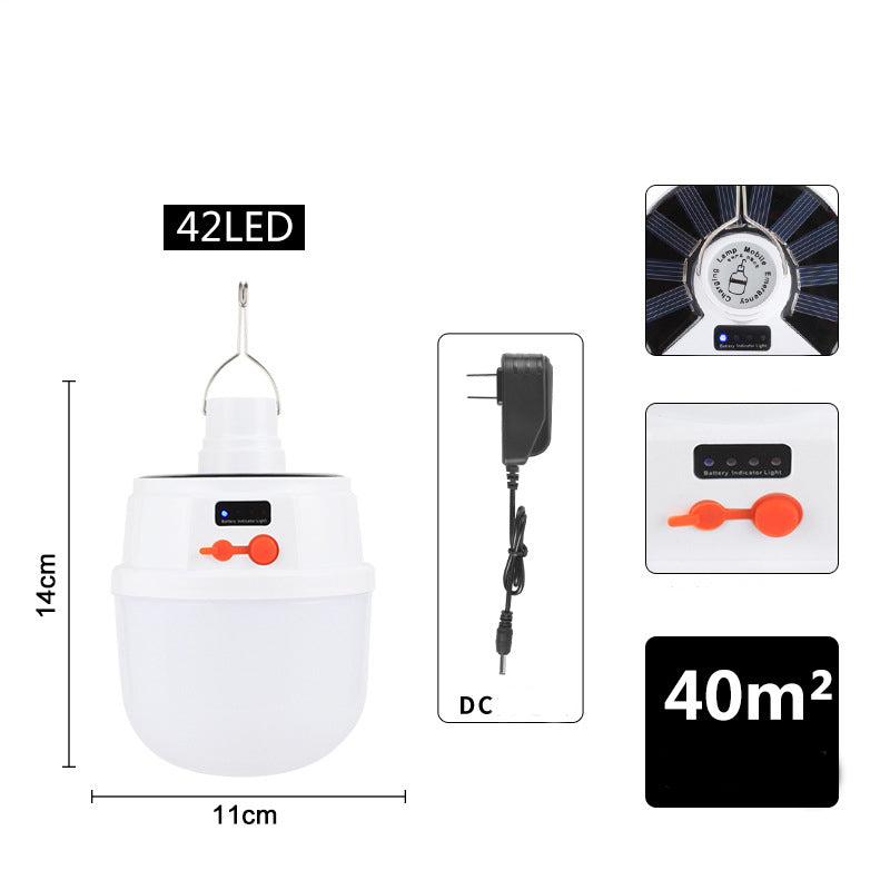 Solar charging emergency light