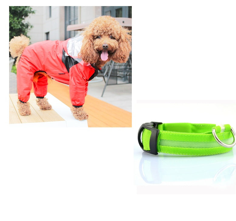 Clothes On Rainy Days Pet Poncho