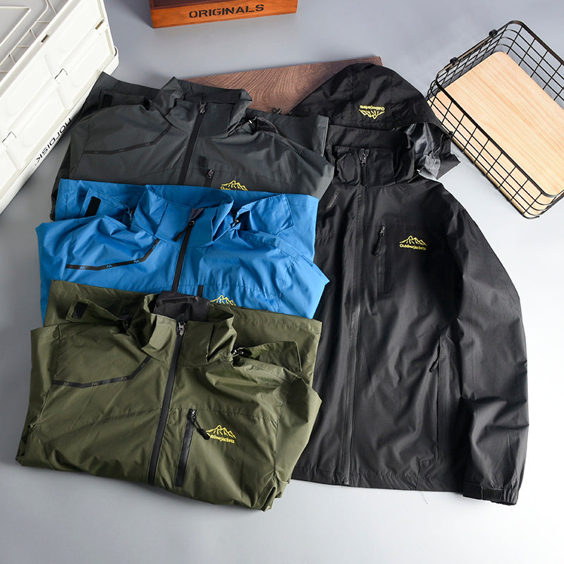 Functional Outdoor Storm Jacket Windproof And Waterproof