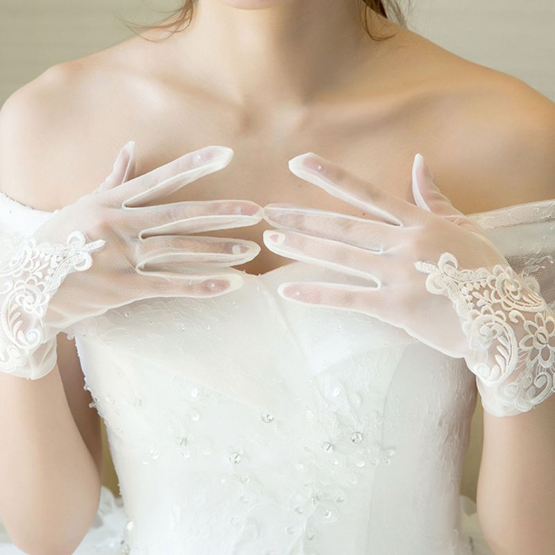 Sunscreen lace gloves