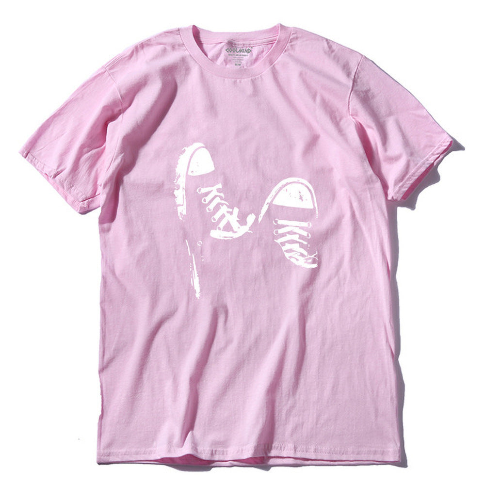 Casual short-sleeved skate T-shirt