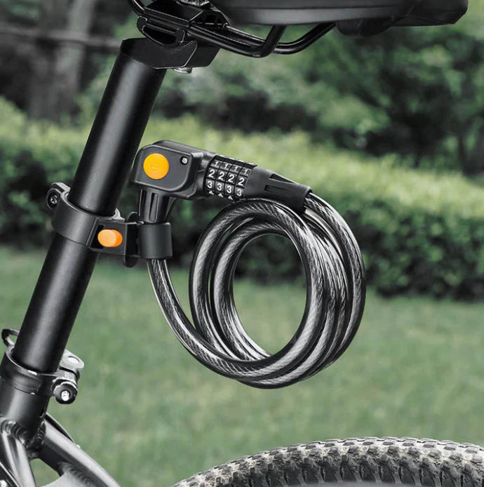 Password Double Open Anti-theft Steel Cable Steel Wire Password Lock Bicycle Lock