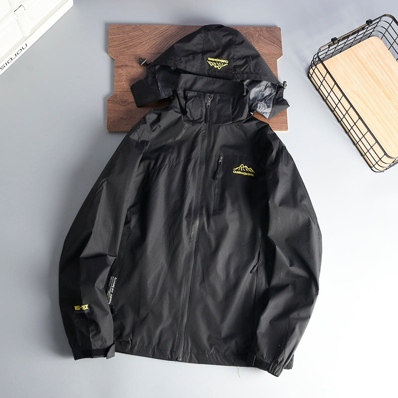 Functional Outdoor Storm Jacket Windproof And Waterproof