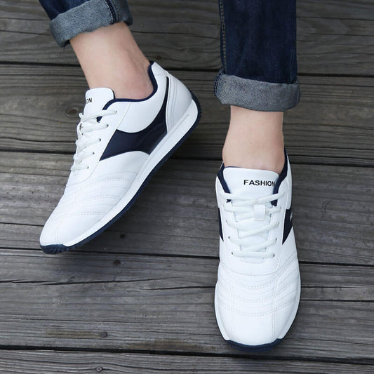 Men's Casual White Shoes Social Boy Wear-resistant Skate Shoes Men