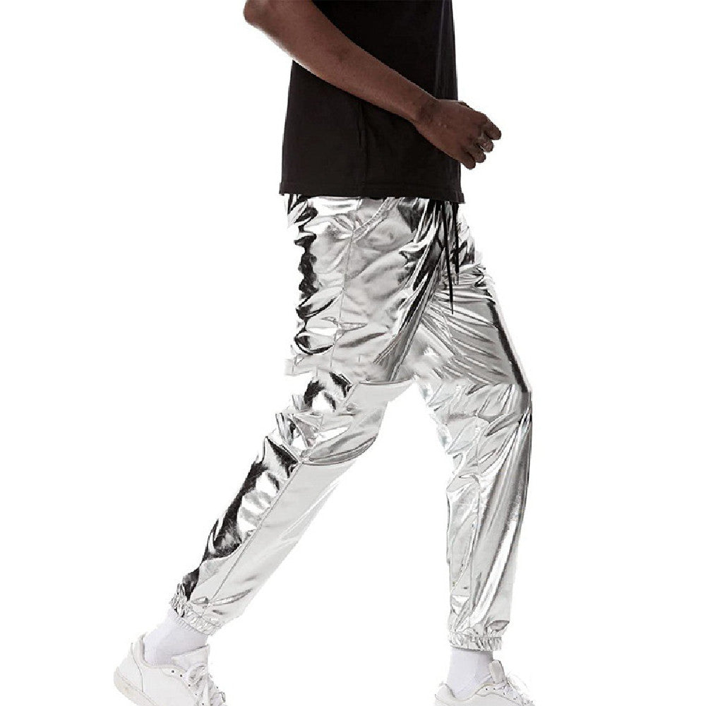 New Fashion Metallic Jogging Pants