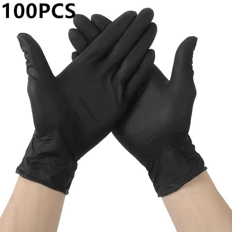 Disposable Nitrile Gloves,100pcs - MediaEclat.store