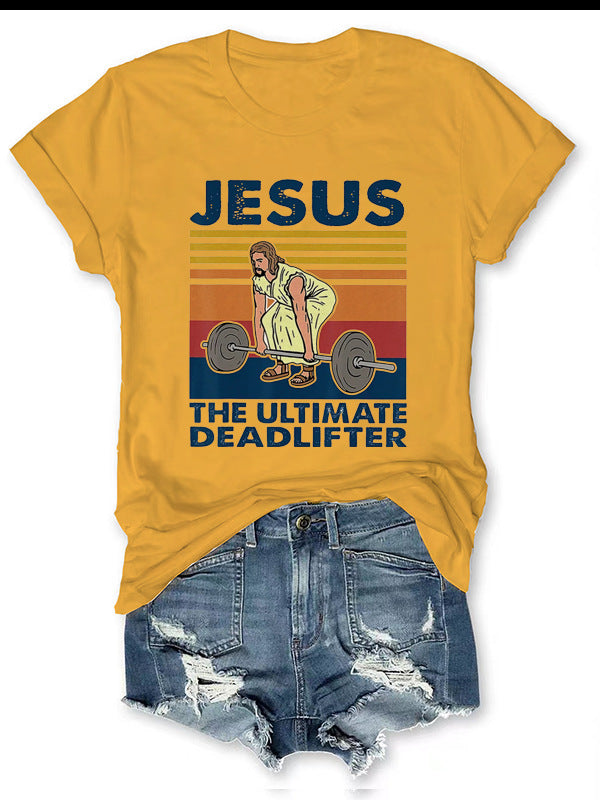 JESUS Printed Women's T-shirt